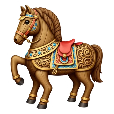 trojan horse sticker