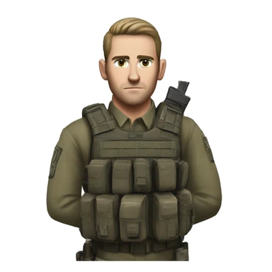 Keegan Russ from call of duty  sticker