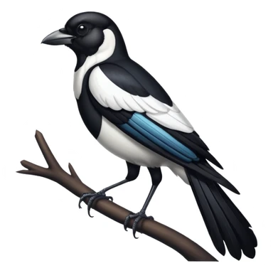 Magpie sticker