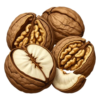 the nut walnuts sticker