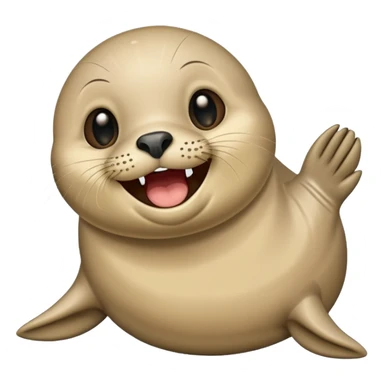 Seal laugh sticker