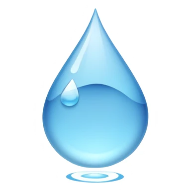 gota de agua sticker