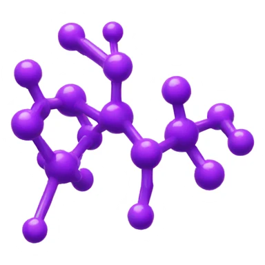 molecule Sulphur sticker