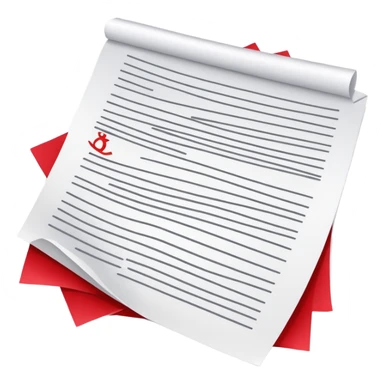 EXAM PAPERS WITH RED AND PIN THEM sticker