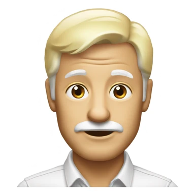 Old guy younger blonde sticker