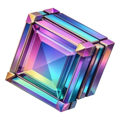 bismuth crystal sticker