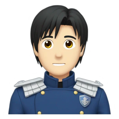 Roy Mustang sticker