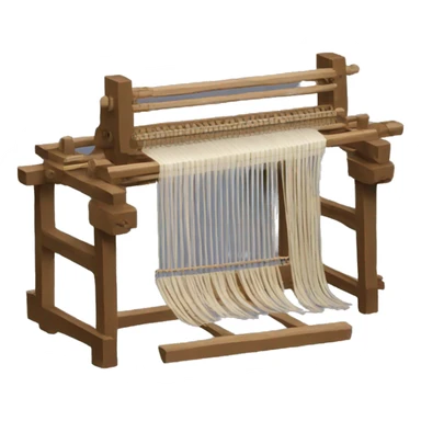 17th century loom sticker