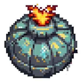 bomb power up item sticker