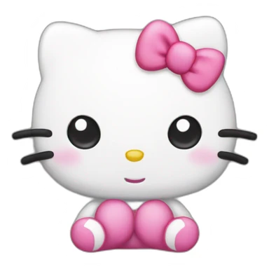 Kawaii hello kitty  sticker
