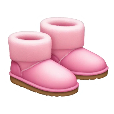 pink ugg slippers sticker