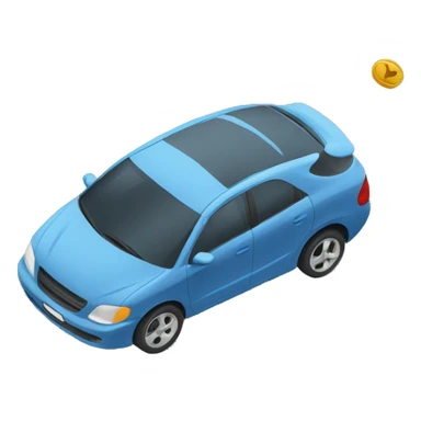 Car bouncing sticker