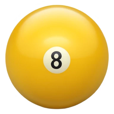4 numbered billiard ball  sticker