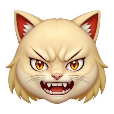 neko-girl angry
 sticker