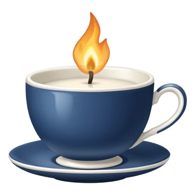 stylishteacup candle sticker
