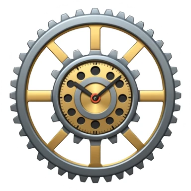 Clock Gear sticker