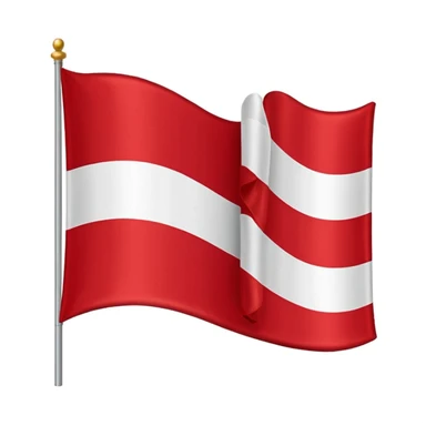 Austrian Empire flag waving sticker