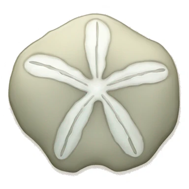 Sand dollar sticker