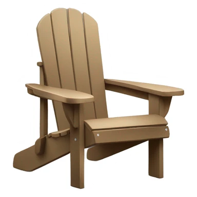 Adirondack chair sticker