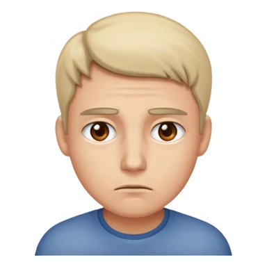 Disappointed sticker