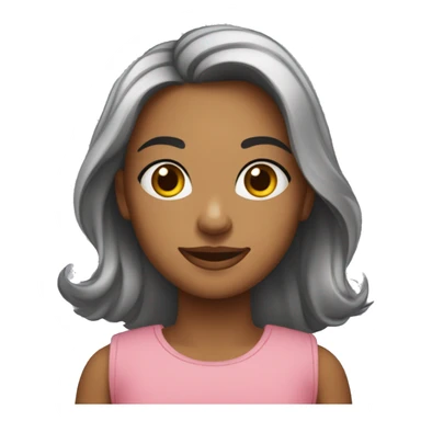 Mulher dizendote amo meu pedacinho de estresse  sticker