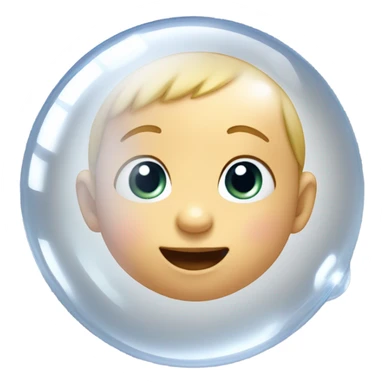 Bubble baby  sticker