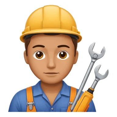 person Repairing a tool sticker