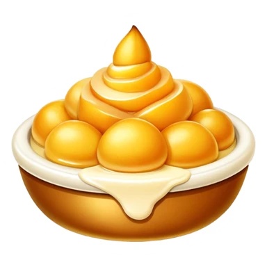 Oberschine mit Pfirsich sticker