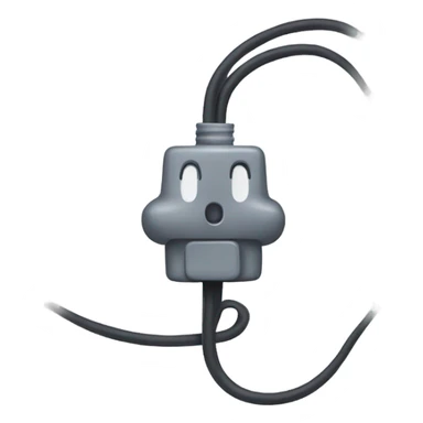 Eletric cable mickie mouse connector sticker