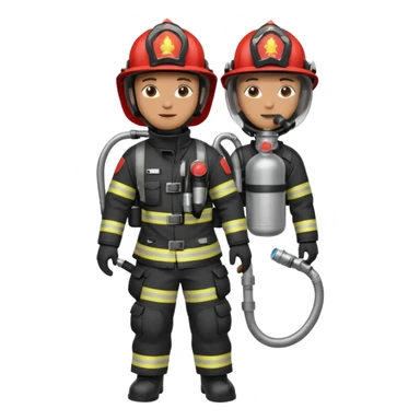 Firefighter Suit sticker
