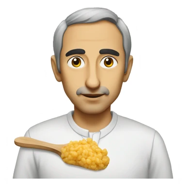 Zemmour qui mange sticker