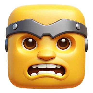 Clash of Clans aesthetic: Cinematic Playful Nintendo 64 Console Portrait Emoji, rendered in a 3D vector-style similar to standard emojis with minimal shading and bold, simplified shapes. A compact, distinct form with signature details, softly glowing with a nostalgic gaming charm. Simplified yet unmistakably iconic, highly detailed and consistent, glowing with a soft radiance and high shine. Stylized with a touch of retro gaming magic and a soft glowing outline, capturing the essence of a beloved gaming relic with a friendly, playful manner! sticker