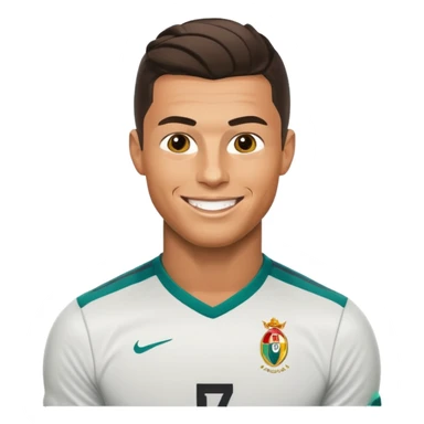 Cristiano Ronaldo football emojis sticker