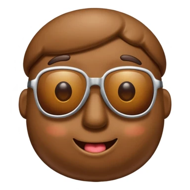 Poop with sunglasses sticker