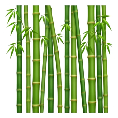 Bamboo Grove – Tall bamboo stalks swaying together.
 sticker
