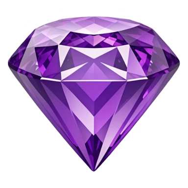 glitter purple cian diamond sticker