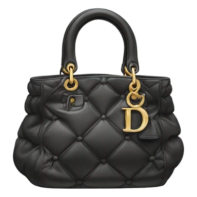 dior bag sticker