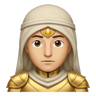 Emoji Sheik armado sticker