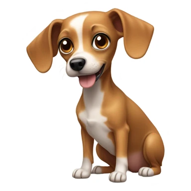 Chiweenie sticker