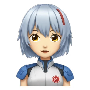 Rei ayanami sticker