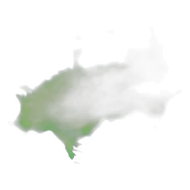 map of highlighted central and eastern europe sticker