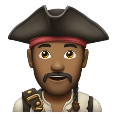 Pirates of the caribean sticker
