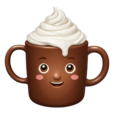hot chocolate mug sticker