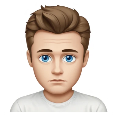 James Dean with blue eyes sticker