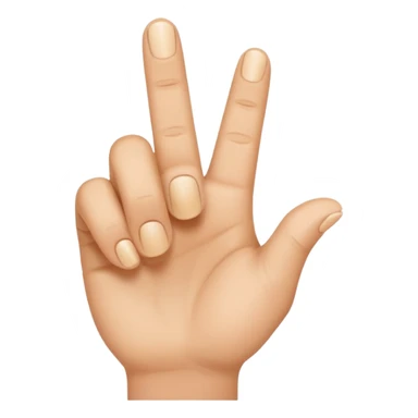 dedo señalando  sticker