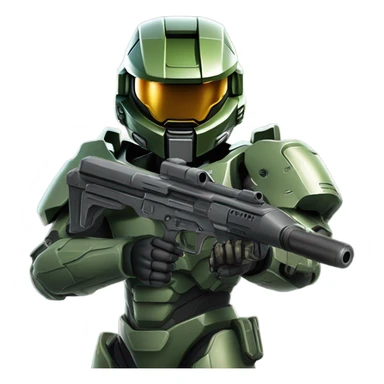 master chief sniper sticker