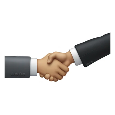 elon musk handshaking mark zuccerburg sticker