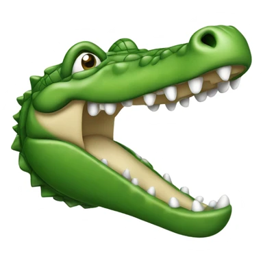 ícone de crocodilo cor de diamante sticker