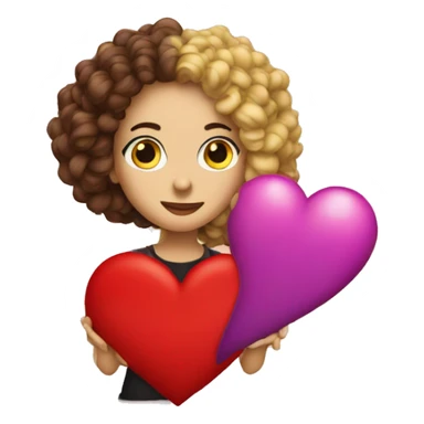 heart with singer k sticker