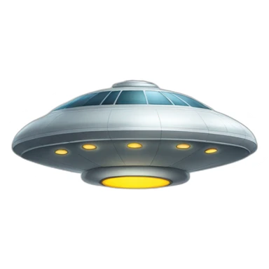 flying saucer with a perimeter deck sticker